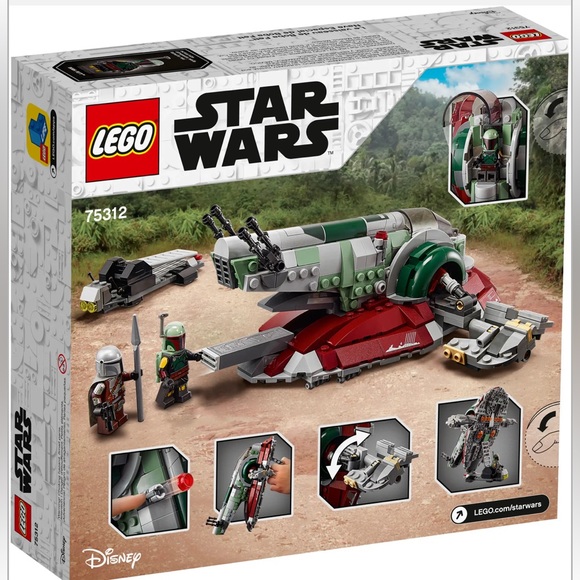 Lego 75312 Boba Fett’s Starship - Picture 4 of 11